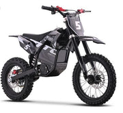 MotoTec60v2000wProElectricDirtBikeLithiumGrey Wellbots