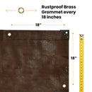 Lona de polietileno superresistente de 12' x 20' 