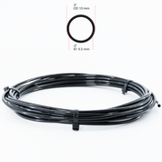 Polyurethane  PU  Pneumatic Tubing Black  Roll 10mm x 6
