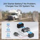 Cargador de baterías CC-CC REGO 12V/24V 30A
