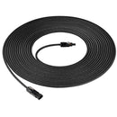 Cable de extensión para panel solar Rich Solar de calibre 10 con conectores macho y hembra | 22,8 m (juego), rojo y negro