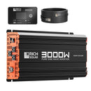 Inversor industrial de onda sinusoidal pura Rich Solar NOVA PURE MAX 3K de 3000 vatios (3 kW) y 24 voltios