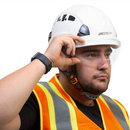 Retractable Eye Shield for Hard Hats