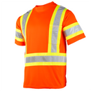 Hi-Vis X-Back Class 3 Reflective Two-Tone Safety Shirt