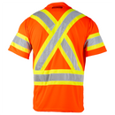 Hi-Vis X-Back Class 3 Reflective Two-Tone Safety Shirt