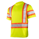 Hi-Vis X-Back Class 3 Reflective Two-Tone Safety Shirt