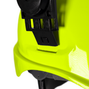 Kit de casco de seguridad estilo gorra con protector facial de malla de hierro y orejeras