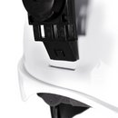 Kit de casco de seguridad estilo gorra con protector facial de malla de hierro y orejeras