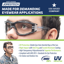 Gafas de seguridad para protección de alto impacto con junta de espuma