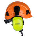 Sistema de casco de seguridad con orejeras extraíbles