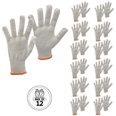 Guantes Multiusos de Punto de Seguridad - Paquete de 12