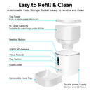 Comedero automático para perros y gatos Eco4life Smart Feed (6 l) con cámara incorporada