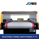 Shrink Wrapping Heat Tunnel with Mesh Belt – 9” X 15”