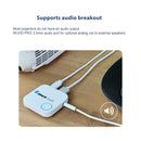 Adaptador receptor de pantalla HDMI inalámbrico 4K, 2,4 G/5 GHz, 4K a 60 Hz, solución de duplicación de pantalla Miracast (WUHD-PRO) 
