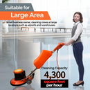 SM421AC Fregadora-pulidora de pisos profesional multifuncional de 17" - Alta potencia, gran capacidad para uso industrial y comercial
