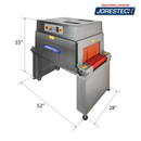 Stainless Steel Shrink Wrapping Heat Tunnel 17.5" x 10"