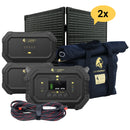 Safari+2 XPs - Paquete de estación de energía portátil (3000 W, 6988 Wh, LiFePO4) 