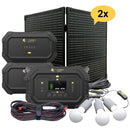 Safari+2 XPs - Paquete de estación de energía portátil (3000 W, 6988 Wh, LiFePO4) 