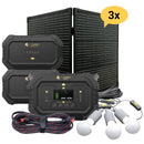 Safari+2 XPs - Paquete de estación de energía portátil (3000 W, 6988 Wh, LiFePO4) 