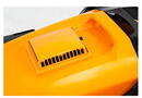 RT980S 38" Manual Push Powered Floor Sweeper, 38,000 sqft/h, Triple Brushes, Air filter For Dust Control