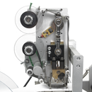 Semi-Automatic Label Applicator for Round Containers with Integrated Printer