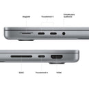 Apple MacBook Pro (2021) 14 pulgadas M1 Max GPU de 32 núcleos 64 GB de RAM SSD de 4 TB