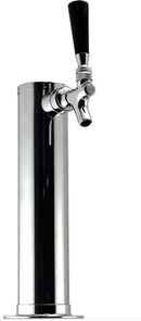 Torre de Columna Cromada de Grifo Único de 2.5"