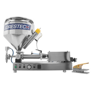 TABLETOP HV PISTON FILLER W HEATED HOPPER 316SS 500ML E FP 500 DHH JORESTECH H 1
