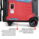 PRE ORDER: 10,500 Watt Inverter Generator Electric Start Super Quiet Portable Gas Power Professional Use