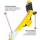 10" Electric Concrete Floor Grinder 1.5HP Motor for Smoothing, Floor Prep, Coatings