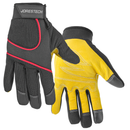 Touchscreen Safety Work Gloves with Leather Palms