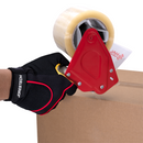 Touchscreen Safety Work Gloves with Leather Palms