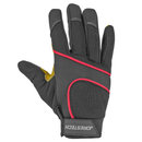 Touchscreen Safety Work Gloves with Leather Palms