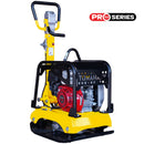 Placa compactadora hidráulica reversible Honda de 6.5 HP para compactación de tierra, agregados y materiales cohesivos