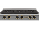 Chicago Brick Oven - 36" LP Gas Rangetop with Sealed Burners (4-6 Burner Options) - Professional-Grade Performance