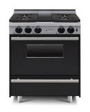 Chicago Brick Oven - 30” LP Gas All-Gas Convection Range - Sealed Burners