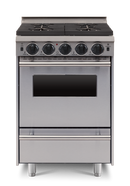 Chicago Brick Oven - 24” LP All-Gas Convection Range - Open Burners