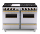 Chicago Brick Oven - 48" All-Gas Convection Range - Sealed Burners