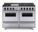 Chicago Brick Oven - 48" LP All-Gas Convection Range - Sealed Burners