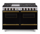 Chicago Brick Oven - 48" LP All-Gas Convection Range - Sealed Burners