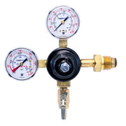 Tap Rite High Pressure Nitrogen Regulator 0 120 lbs 0 3000 lbs Double Gauge Draft Warehouse 7831