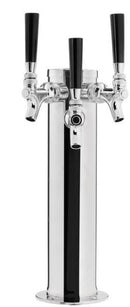 Triple Faucet Glycol Ready - All SS304 Contact 3" Column Tower
