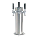 Triple Faucet - All SS304 Contact 4" Column Tower