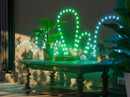 Twinkly Strings USB-C Pearls 200 LED, Pearl-Shaped LED Light String, RGB Multicolor LED Lights, Valentine's Day Lights, Compatible with Alexa, Google Home, USB-C Power, Green Wire, 39.4ft