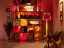Guirnalda luminosa Twinkly Strings USB-C Estrella 200 LED, Guirnalda de luces LED en forma de estrella, Luces LED RGB multicolor, Luces para el Día de San Valentín, Compatible con Alexa, Google Home, Alimentación USB-C, Cable verde, 12 m