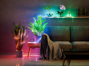Guirnalda luminosa Twinkly Strings USB-C Estrella 200 LED, Guirnalda de luces LED en forma de estrella, Luces LED RGB multicolor, Luces para el Día de San Valentín, Compatible con Alexa, Google Home, Alimentación USB-C, Cable verde, 12 m
