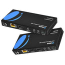 Extensor HDMI 4K con HDBaseT sobre CAT 6/7 hasta 400 pies con control IR y salida de bucle (UHD-EXB400R-K) 