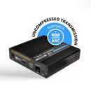 Extensor HDMI 4K Balun sobre cable de fibra óptica, HDR10, ARC y RS-232 hasta 40 km: de uno a muchos (transmisor y receptores se venden por separado) 