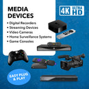Extensor HDMI 4K Ultra HD 1x2 con divisor sobre CAT6/7 hasta 35 m - EDID (UHD12-EX115-K)