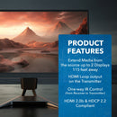 Extensor HDMI 4K Ultra HD 1x2 con divisor sobre CAT6/7 hasta 35 m - EDID (UHD12-EX115-K)
